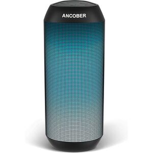 Ancober Bluetooth Speaker, Wireless, 15W Stereo Sound, IPX4 Waterproof New